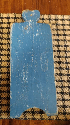Blue Painted Chopping Board