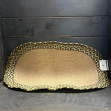 Vintage Oval Patch Rug by Capitol Earth Rugs