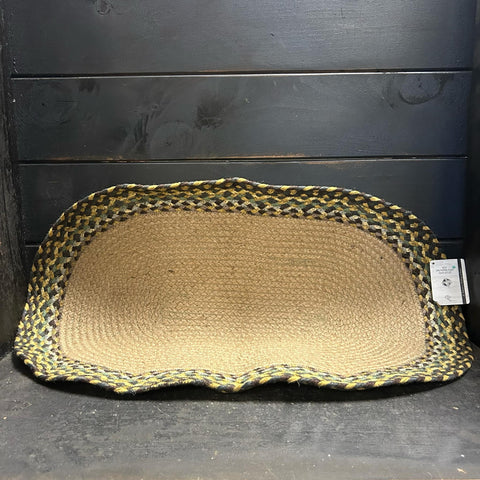 Vintage Oval Patch Rug by Capitol Earth Rugs