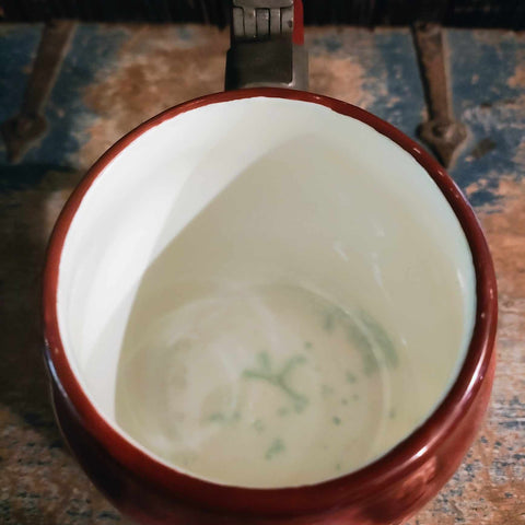 Vintage Pewter Lidded Stein