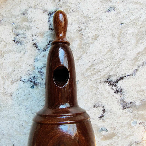 Handmade Vintage Maurilio # 35 Wooden Whistle
