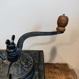Metal Antique Vintage Enesco Coffee Grinder