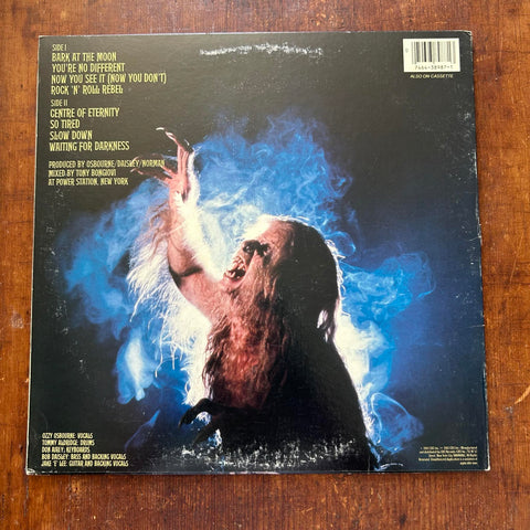 Ozzy Osbourne Bark At The Moon