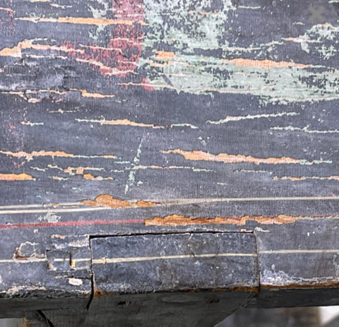 Antique Pine Child's Bench