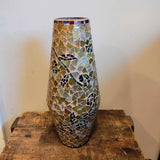 Pottery Vintage Mosaic Vase