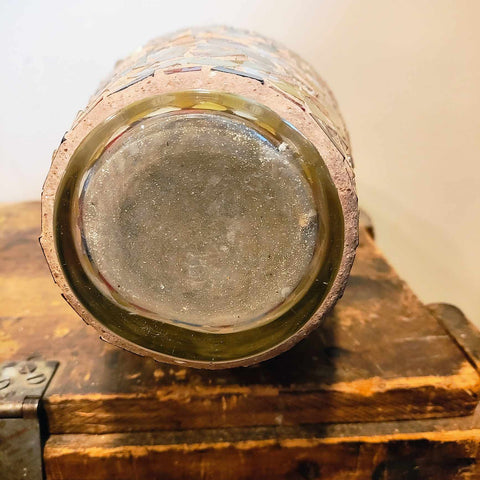 Pottery Vintage Mosaic Vase