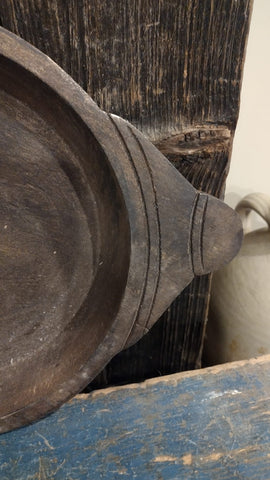Primitive Wooden Server Plate