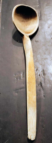 Primitive Wooden Vintage Spoon