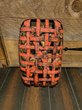 Primitive Tobacco Basket w/ Two Gourds.