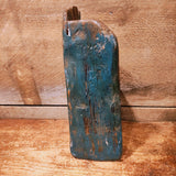 Antique Original Blue Painted Scoop