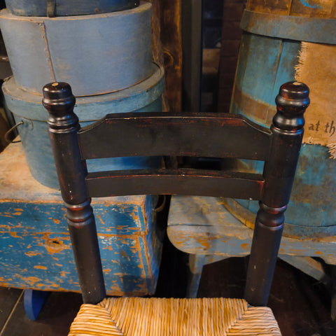 Antique Early American Child’s Country Chair