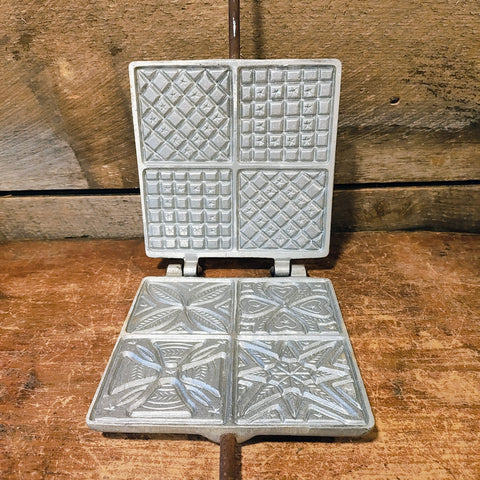Pizzelle Iron, C. Palmer West Newton waffle maker