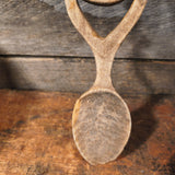 Antique Primitive Wooden Spoon