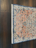 PEIMITIVE TURKISH OUSHAK AREA RUG 2.5x6 Ft BOHEMIAN RUG