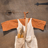 Old Primitive Linen Overalls