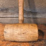 Primitive, vintage Wooden Mallet