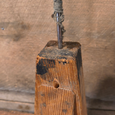 Primitive Make-Do Candle Holder