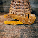 Antique Papago Native American Indian Coiled Pine Needle Basket