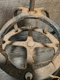 Antique wrought iron game hook