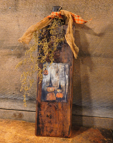 Primitive Wooden Fall Decoration