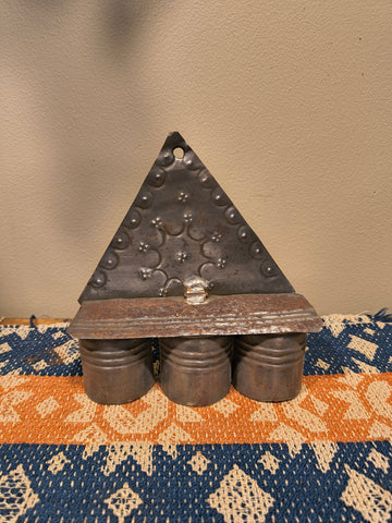 Antique Early Tin Spice Holder