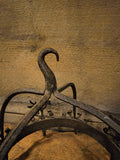 Antique Game Wrought Iron Hook