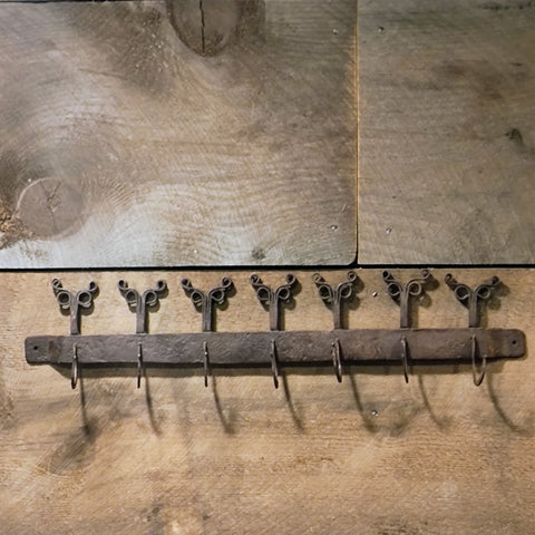 Antique Early 1700's Coat Rack