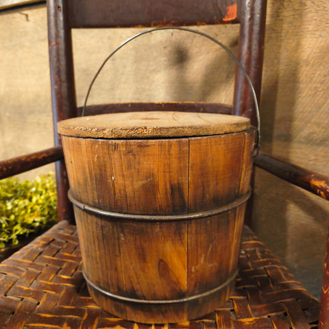 Primitive Cider Jelly Bucket.