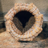 Antique Papago Native American Indian Coiled Pine Needle Basket