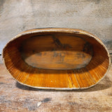 RARE Antique Chinese Foot Binding Soaking Wood BASIN