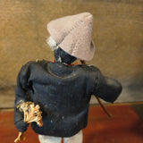 Antique Folk Art Primitive Doll of Man
