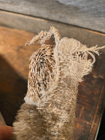 Antique Straw Filled Teddy Bear