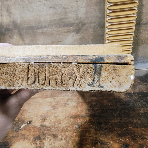 1914 Durex Wooden Cigar Mold