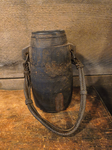 Antique Wooden Vessel