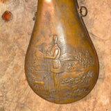 Antique Brass Powder Flask