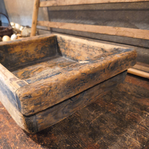 Antique Primitive Wooden Fruit Box