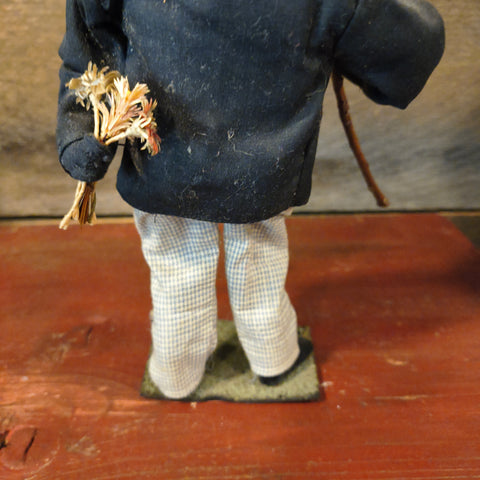 Antique Folk Art Primitive Doll of Man