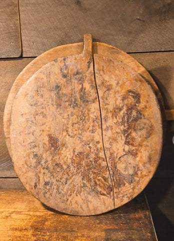 Antique Primitive Wooden Bread Board