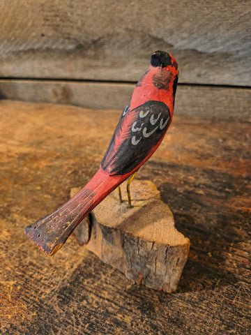 Primitive Wooden Bird Lot