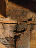 Antique Wooden Primitive liquor chest