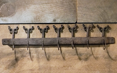 Antique Early 1700's Coat Rack