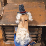 Primitive handmade Uncle Sam Doll