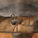Antique Primitive Wooden Goat Bell