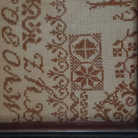 Antique Early Sampler