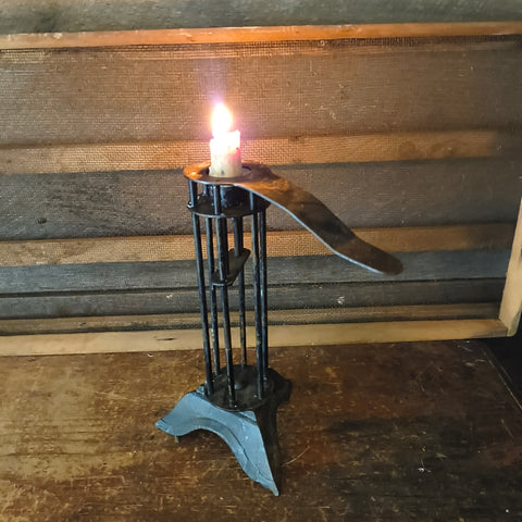 Antique Wrought Iron Wine Cellar Rat "CAMION FRERES" 19th Century