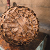 Antique Primitive Wooden Basket