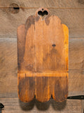 Antique Wooden Spoon Holder