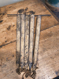Primitive Faux Tallow Candles 12"