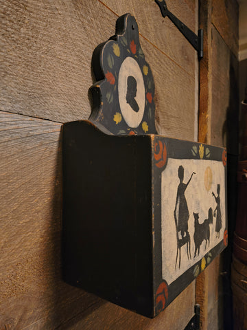 Primitive Wooden Wall Box