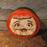 Primitive Wooden Jack-o-Lantern Fall Decor